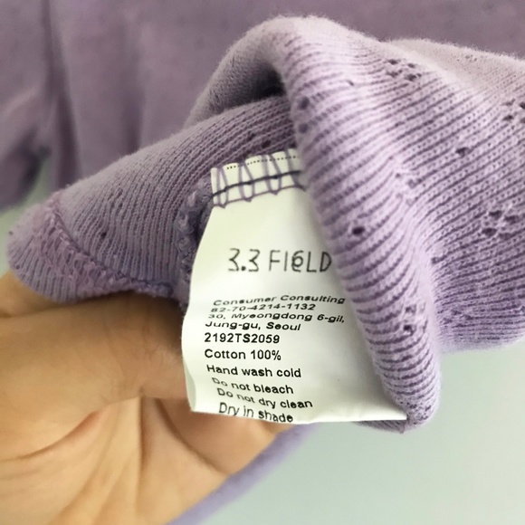 KOREA ALAND Cropped Knit Tee - Picture 5 of 6